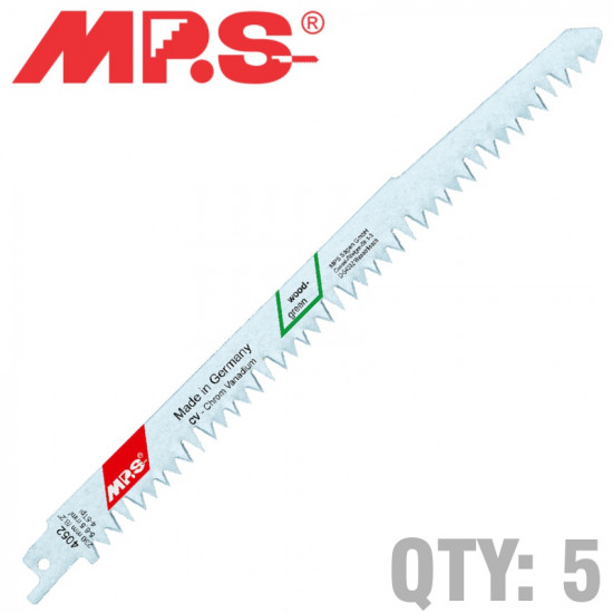 Sabre Saw Blade 230mm 5tpi 5/pack Wood Cutting Fast Cut Sabre Saw Blade 230mm 5tpi 5/pack Wood Cutting Fast Cut