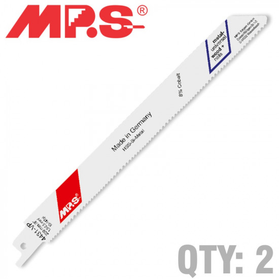 Sabre Saw Blade 200mm 14/10 Tpi 2/pack