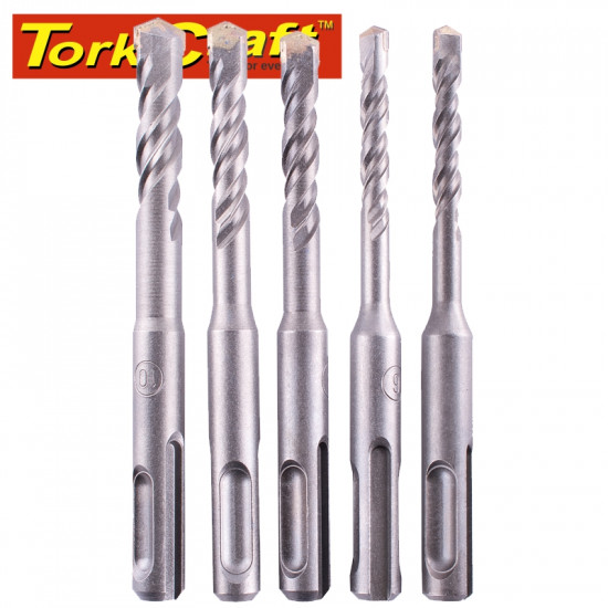 Sds 110mm Drill Bit Set 5pc 2 X6mm, 2 X 8mm, 1x10mm Sds 110mm Drill Bit Set 5pc 2 X6mm, 2 X 8mm, 1x10mm