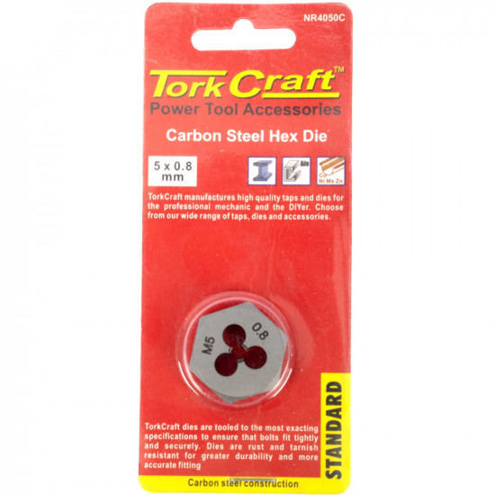 Die Carb.steel 5x0.80mm Carded Die Carb.steel 5x0.80mm Carded