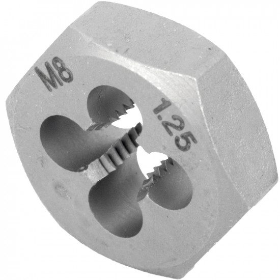 Die Carb.steel 8x1.25mm Carded Die Carb.steel 8x1.25mm Carded