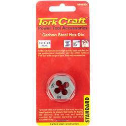 Die Carb.steel 8x1.25mm Carded