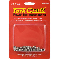Thread Repair Kit M5 X 0.8 X 1.5d Repl. Inserts For Nr5005
