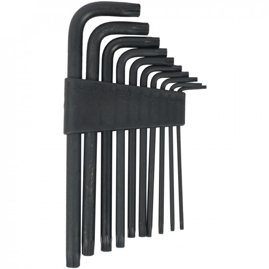 10pc Torx Key Set T9-t50 Cr-v Carded 10pc Torx Key Set T9-t50 Cr-v Carded