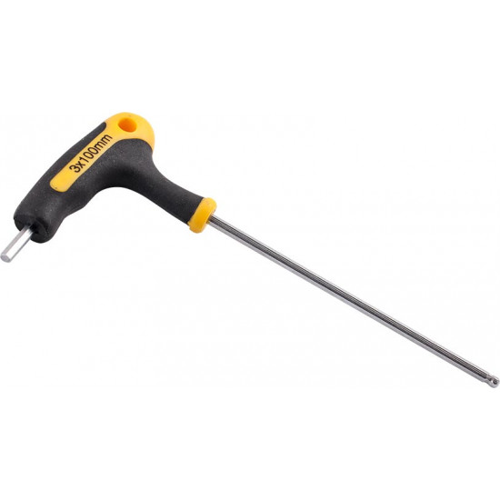 Ball Point T Handle Hex Allen Key 3.0mm X 100mm Ball Point T Handle Hex Allen Key 3.0mm X 100mm