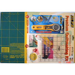 OLFA Quilting Kit With Rotary Cutter&rule & Mat