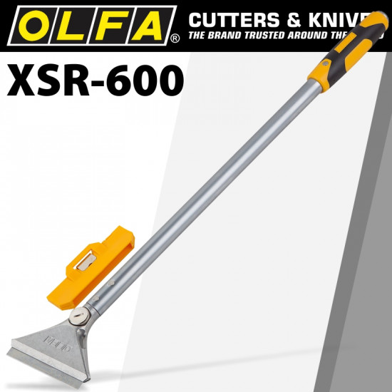 OLFA Heavy Duty Scraper 600mm With 0.8mm Blade And Safety Blade Cover OLFA Heavy Duty Scraper 600mm With 0.8mm Blade And Safety Blade Cover