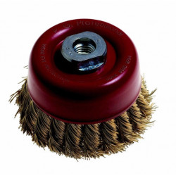 Wire Cup Brush Knotted 85mm14