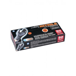 Nitrile Gloves Medium 50 Pce High Density ( X25 Pairs)