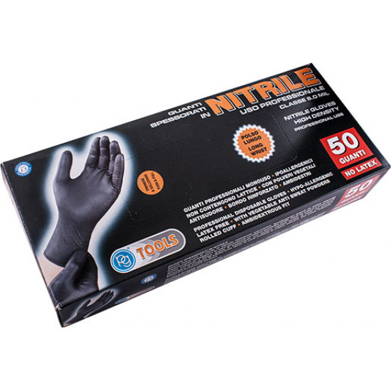 Nitrile Gloves Large 50 Pce High Density ( X25 Pairs ) Nitrile Gloves Large 50 Pce High Density ( X25 Pairs )