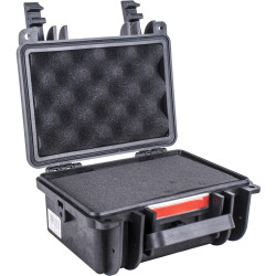 Hard Case 225x185x115mm Od With Foam Black Water & Dust Proof (19208)