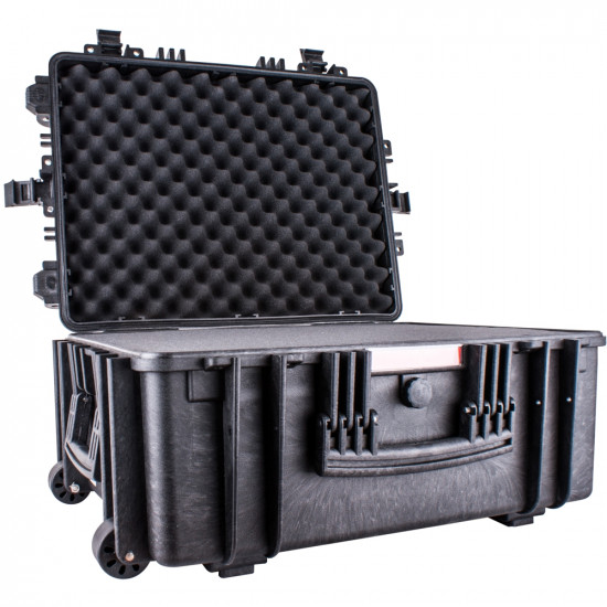 Hard Case 630x485x310mm Od With Foam Black Water & Dust Proof 544025 Hard Case 630x485x310mm Od With Foam Black Water & Dust Proof 544025