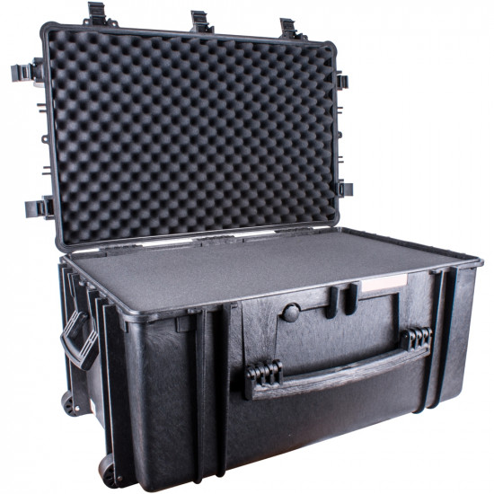 Hard Case 865x565x430mm Od With Foam Black Water & Dust Proof 764840 Hard Case 865x565x430mm Od With Foam Black Water & Dust Proof 764840