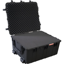 Plastic Case 847 X 722 X 432mm Od Wheels With Foam Black Case Water &