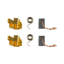 Brush Pair & Brush Holder & Coil Spring (47-49) For Pol06-2g