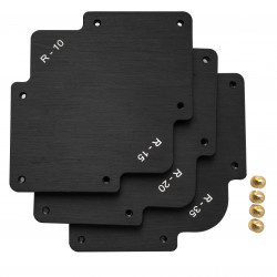 Radius Angle Gauge 3pc (r10,r15,r20,r25,r30,r35)
