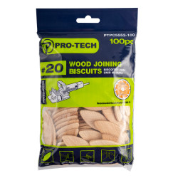 PRO-TECH Biscuit Joining #20 100/pack