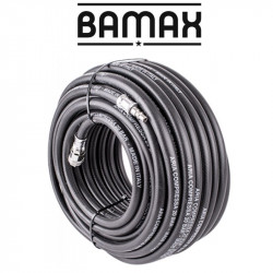 Rubber Air Hose 8mmx30m W.quick Coupler Bx15813r30