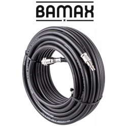 Rubber Air Hose 10mmx20m W.quick Coupler