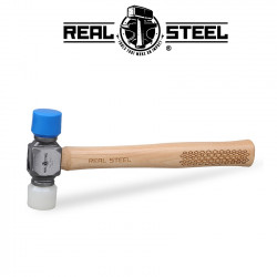 Hammer Mallet Plastic D/head 350g 12oz Hick. Wood H&le