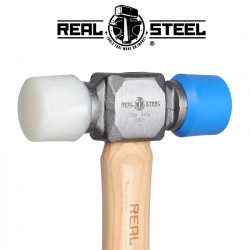 Hammer Mallet Plastic D/head 350g 12oz Hick. Wood H&le