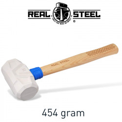 Hammer Mallet White 450g 16oz Hick. Wood H&le