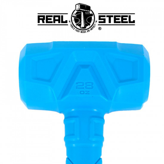 Hammer Dead Blow 800g 28oz Graph. Handle REAL STEEL Hammer Dead Blow 800g 28oz Graph. Handle REAL STEEL