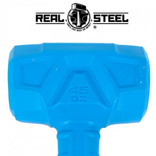 Hammer Dead Blow 1.27kg 45oz Graph. Handle REAL STEEL Hammer Dead Blow 1.27kg 45oz Graph. Handle REAL STEEL