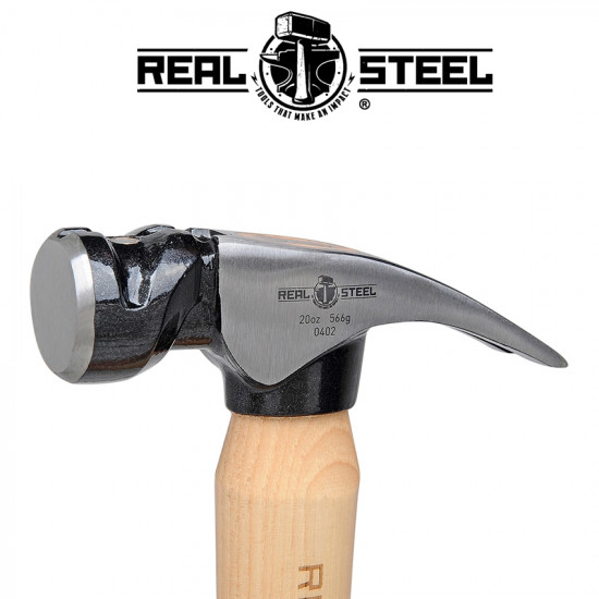 Hammer Claw Rip 570g 20oz Hick. Wood Handle Hammer Claw Rip 570g 20oz Hick. Wood Handle