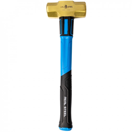 Brass Hammer 4lb Sledge Fibre Glass Handle Brass Hammer 4lb Sledge Fibre Glass Handle