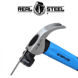 Hammer Claw Curved 450g 16oz Graph. H&le