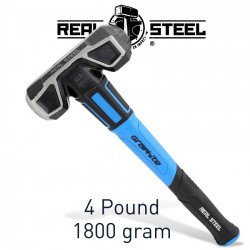 Hammer Sledge/cross Strike 1.8kg 4lb Graph. H&le REAL STEEL