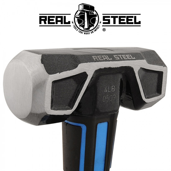 Hammer Sledge/cross Strike 1.8kg 4lb Graph. Handle REAL STEEL Hammer Sledge/cross Strike 1.8kg 4lb Graph. Handle REAL STEEL