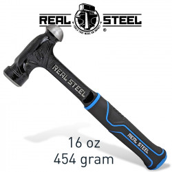 Hammer Ball Pein 450g 16oz Ultra Steel H&le REAL STEEL