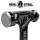 Hammer Ball Pein 450g 16oz Ultra Steel Handle REAL STEEL Hammer Ball Pein 450g 16oz Ultra Steel Handle REAL STEEL