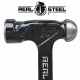 Hammer Ball Pein 700g 24oz Ultra Steel Handle REAL STEEL Hammer Ball Pein 700g 24oz Ultra Steel Handle REAL STEEL