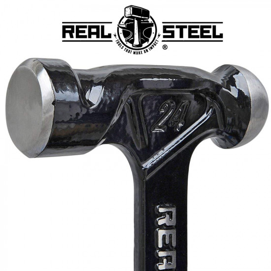 Hammer Ball Pein 700g 24oz Ultra Steel Handle REAL STEEL Hammer Ball Pein 700g 24oz Ultra Steel Handle REAL STEEL