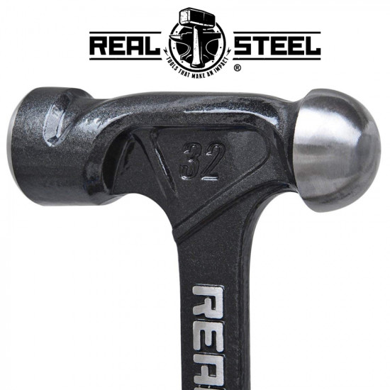 Hammer Ball Pein 900g 32oz Ultra Steel Handle REAL STEEL Hammer Ball Pein 900g 32oz Ultra Steel Handle REAL STEEL