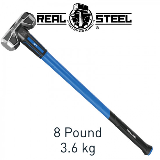 Hammer Sledge Cross Strike 3.5kg 8lb Graph. Handle 900mm REAL STEEL Hammer Sledge Cross Strike 3.5kg 8lb Graph. Handle 900mm REAL STEEL