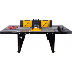 TORK CRAFT Router Table With Fence & Feather Board -16cm Base Routers