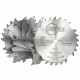 Premium Dado Set 203.2 X 15.875 X 24t 4 X 1/4', 1/8',1/16',3/32' Chip Premium Dado Set 203.2 X 15.875 X 24t 4 X 1/4', 1/8',1/16',3/32' Chip