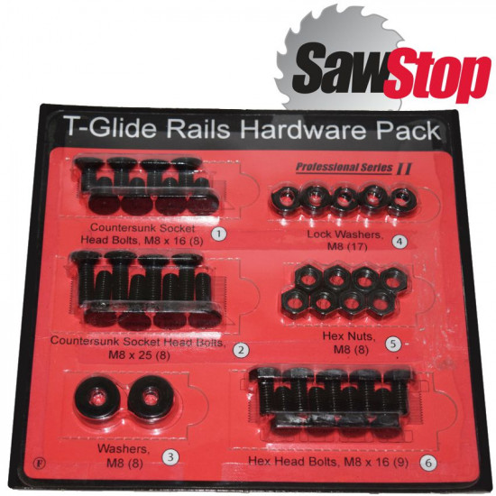 SAWSTOP Rail Hardware Pack Tgp2