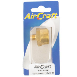 Reducer Brass 1/8x1/2 M/f 1pc Pack