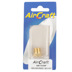 Reducer Brass 1/4x1/8 M/f Conical 1pc Pack