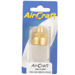 Reducing Manifold Brass 1/8x1/2 F/f 1pc Pack