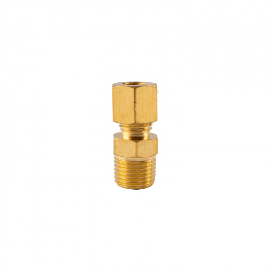 Brass Conical Str. 4mm X 1/8' M Brass Conical Str. 4mm X 1/8' M