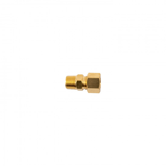 Brass Conical Str. 6mm X 1/8' M Brass Conical Str. 6mm X 1/8' M