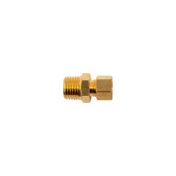 Brass Conical Str. 6mm X 1/4' M