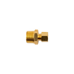 Brass Conical Str. 6mm X 3/8' M