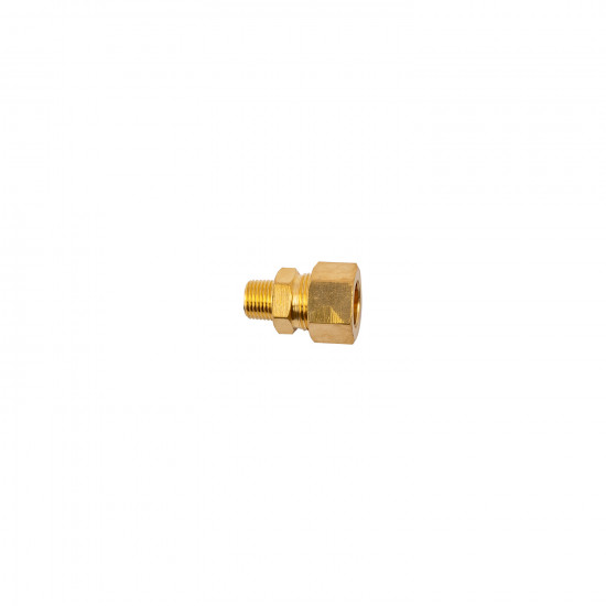 Brass Conical Str. 10mm X 1/8' M Brass Conical Str. 10mm X 1/8' M